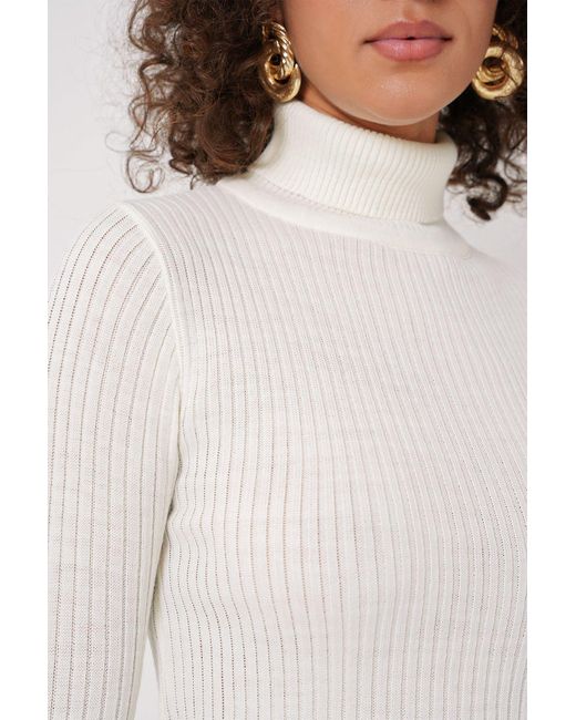 Bigdart White 15896 Rollkragenpullover – Für Damen