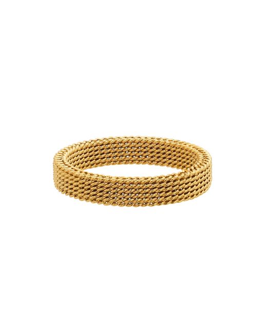 Heideman Metallic Elastischer Mesh-Ring Timon Basic Für Herren