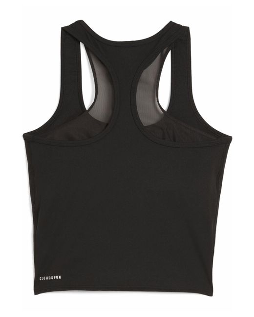 PUMA Black Cloudspun Mesh 2-In-1-Tanktop Für Damen