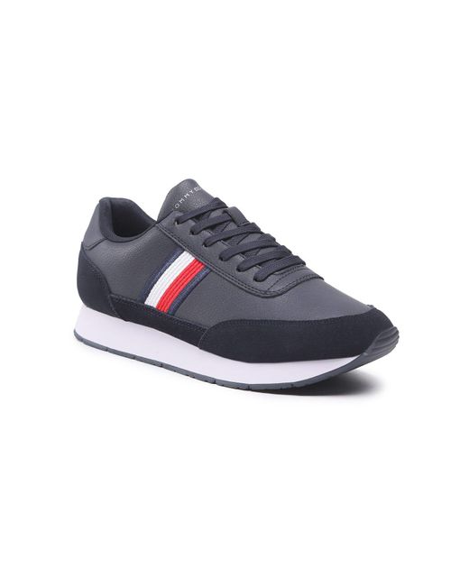 Tommy Hilfiger Corporate Core Eva Runner Lea Für Herren in Blue für Herren