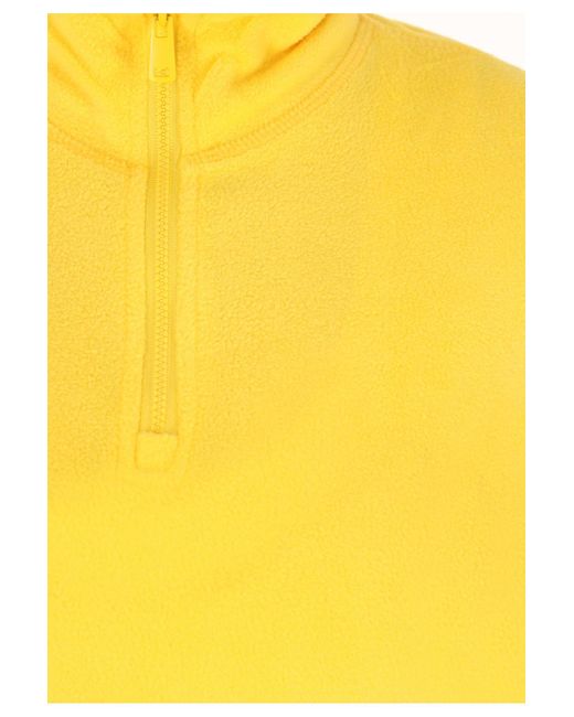 swirly Yellow Fleecepullover Für Damen