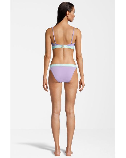 Fila Purple Bikini-set unifarben