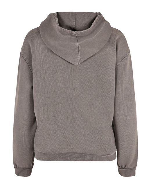 Merchcode Gray Ladies thin lizzy pink color acid washed oversized hoody