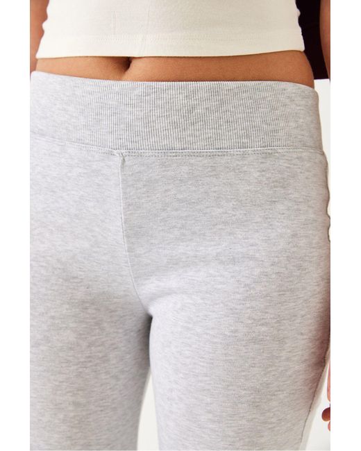 Bianco Lucci White Hose Mit Weitem Gürtel Und Spanischem Bein Und Hoher Taille Für Damen
