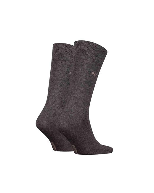 PUMA Socken, 2er pack classic, kurzsocken, logo, einfarbig in Black für Herren