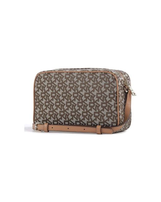 DKNY Brown Hellbraune Umhängetasche, 22 X 13 X 7 Cm, R31Eff39Dvx Für Damen