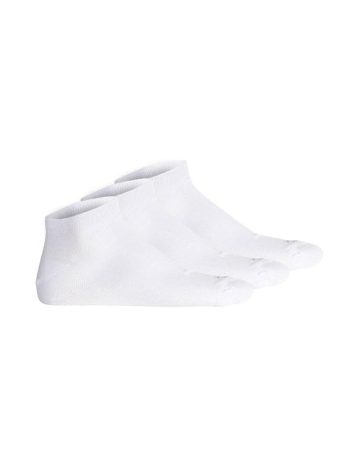 Camel Active Sneakersocken, 3Er Pack Basic Socken, Bio-Baumwolle Für Herren in White für Herren