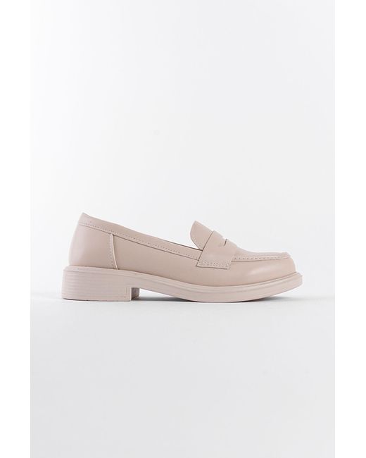 Capone Outfitters Pink Loafer blockabsatz