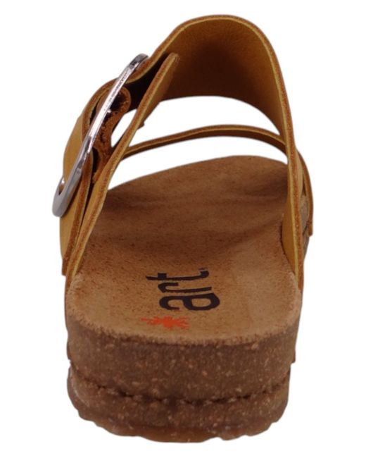 Art Brown Komfort Sandalen Creta 0175 Honey Leder Für Damen