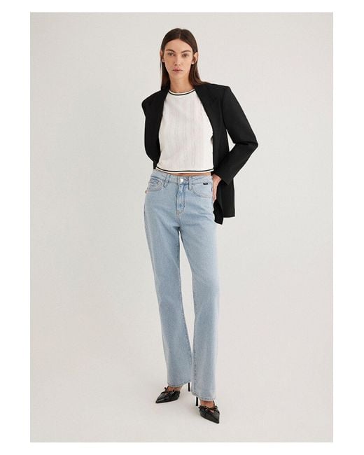 Mavi Blue Bliss Premium Ice Jeanshose -89191 Für Damen
