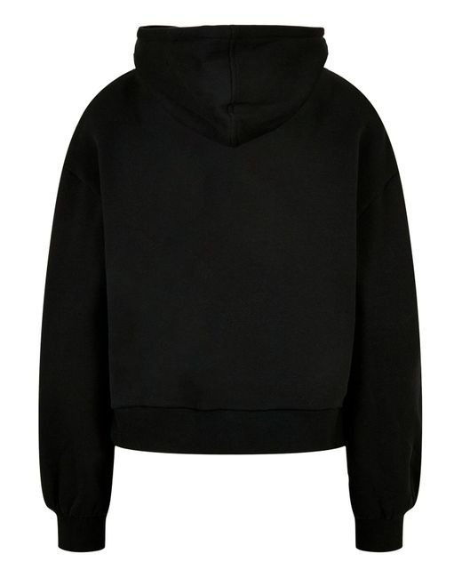 Merchcode Black Ladies thin lizzy rocker small logo oversized hoody