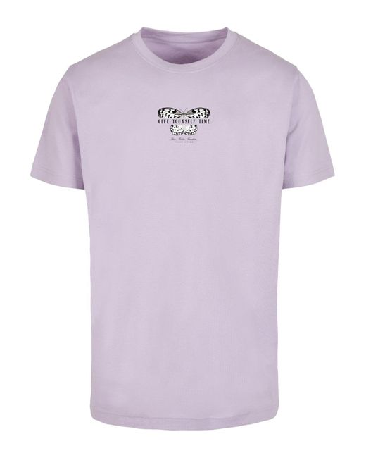 Mister Tee T-shirt in Purple für Herren
