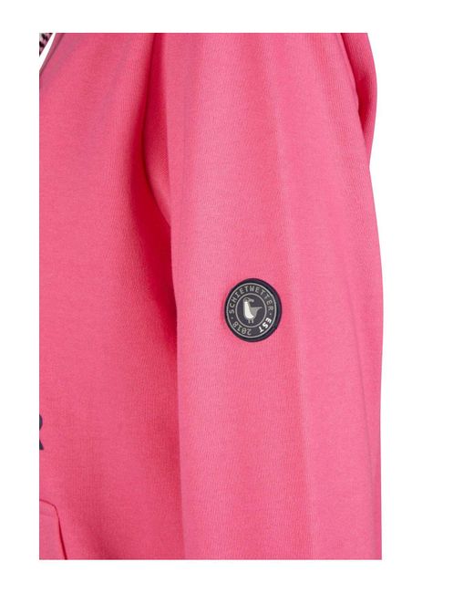 Schietwetter Pink Kapuzenhoodie warm, kuschelig und gemütlich