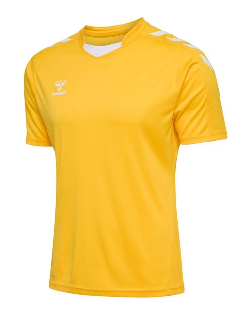 Hummel Hmlcore xk poly jersey s/s in Yellow für Herren