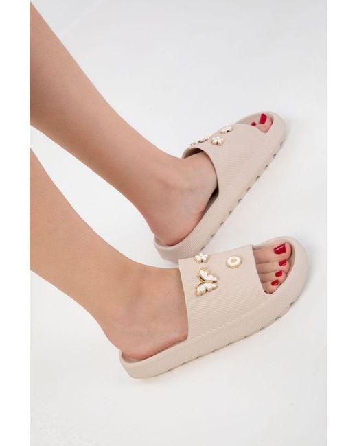 Soho Pink Hausschuhe Für Damen