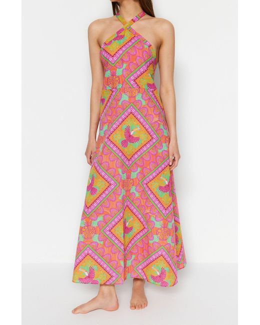 Trendyol Red Kleid shift