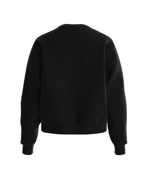 Guess Black Sweatshirt cn original pullover ohne kapuze