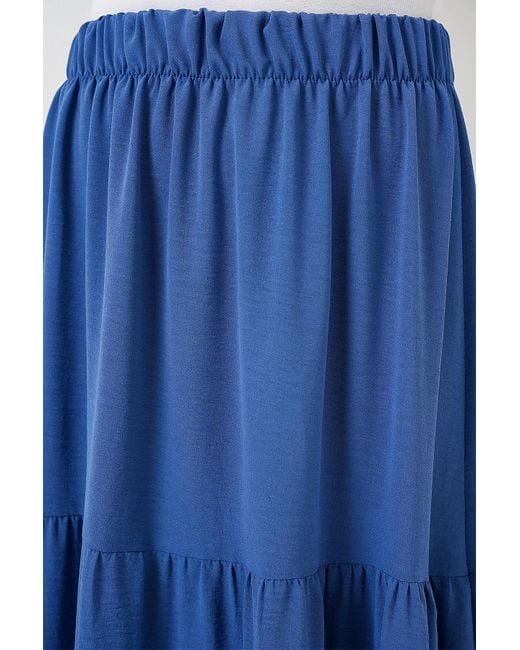 Bigdart Blue Ayrobin Langer Rock 8048 Für Damen