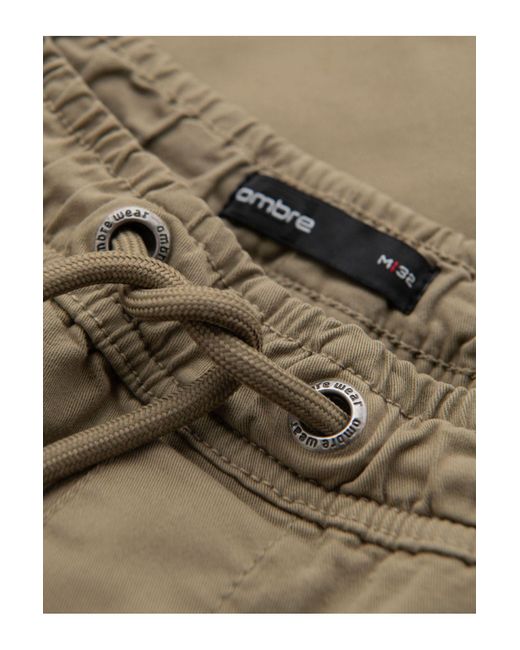 Ombre Locker Geschnittene Shorts Mit Cargotaschen Helloliv V3 Für Herren in Green für Herren