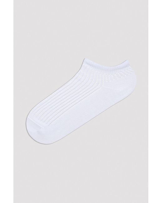 Penti White Basic Colosio Weiße 3-Teilige Booties-Socken Für Damen