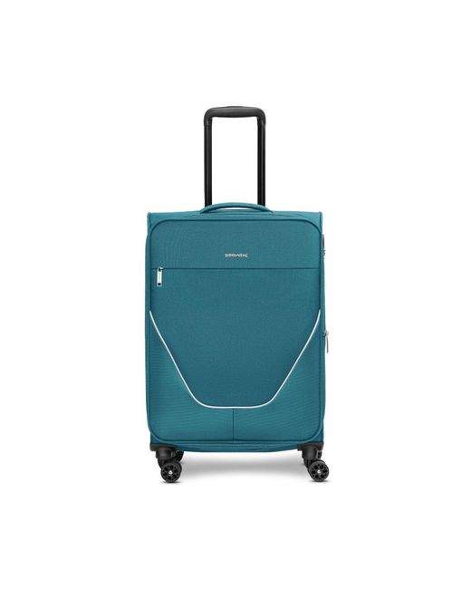 Stratica Taska 4-Rollen Trolley M 65 Cm Mit Dehnfalte Für Herren in Blue für Herren