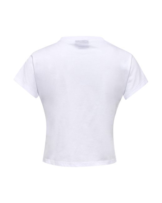 Hummel White Hmllgc june kurzes t-shirt