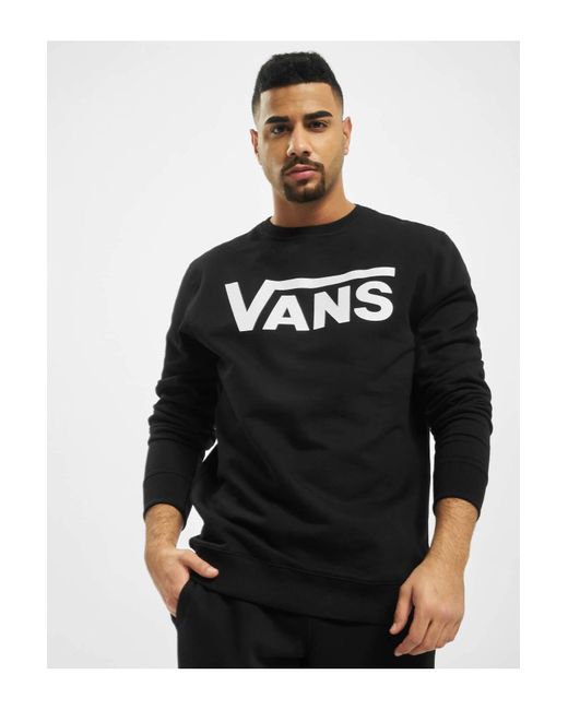 Vans Classic sweater in Black für Herren
