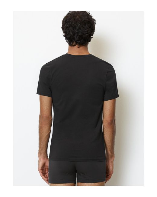 Marc O' Polo V-shirt-essentials in Black für Herren