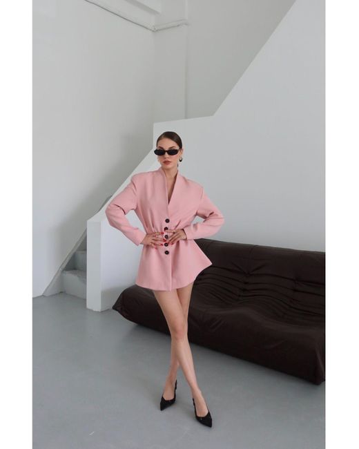Laluvia Pink Saranda-Jacke 503199 Für Damen
