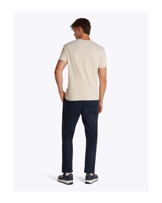 Tommy Hilfiger Tjm Reg Paisley College Tee Ext Für Herren in Blue für Herren