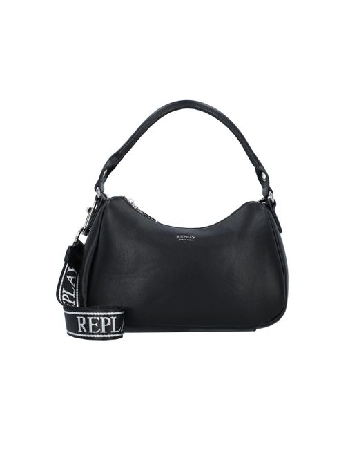 Replay Black Handtasche 25.5 Cm Für Damen