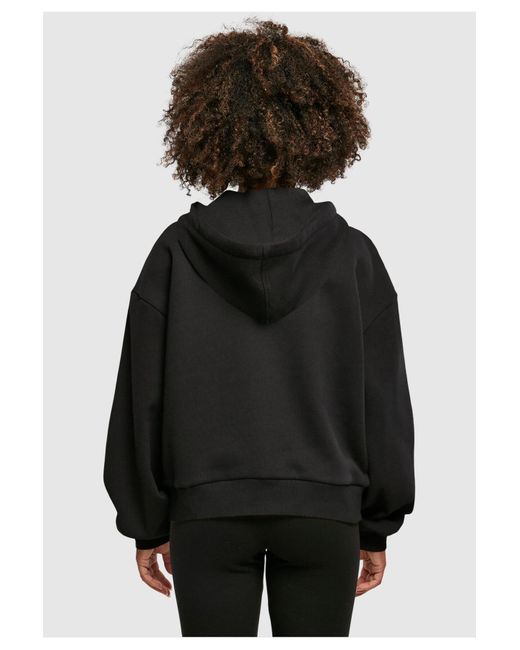 Merchcode Black Ladies thin lizzy rocker small logo oversized hoody