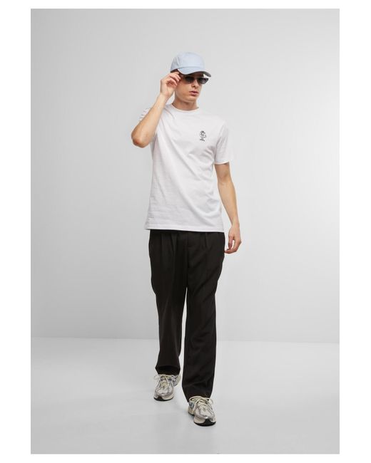 Mister Tee More Espresso Less Depresso Tee Emb Für Herren in White für Herren