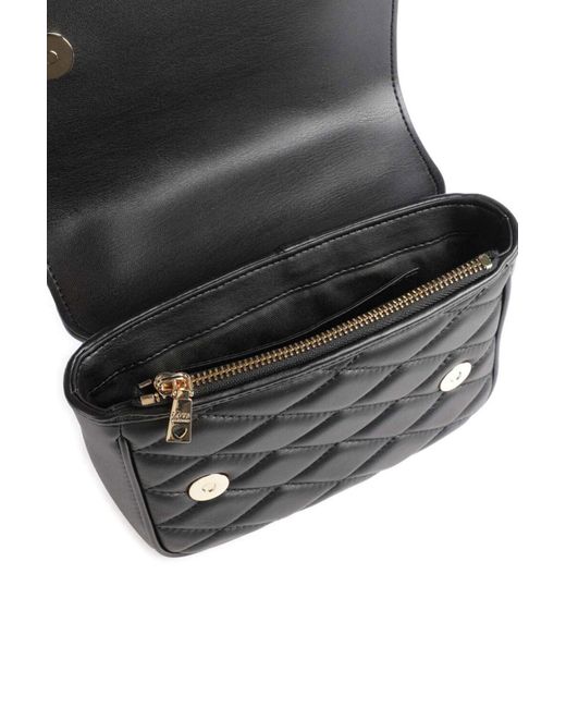 Love Moschino Black Logo-Tasche Mit Kettenriemen – Für Damen