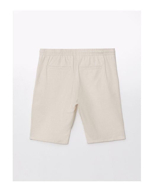 LC Waikiki Standard-Shorts Aus Leinenmischung Für Herren in White für Herren