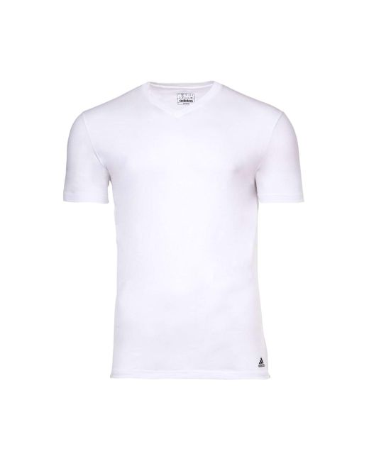 Adidas T-shirt, 3er pack active core cotton, v-ausschnitt, uni in Blue für Herren
