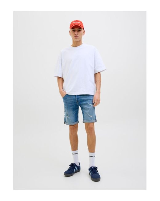 Jack & Jones Shorts Mit Normaler Passform. Shorts Mit Normaler Passform. Shorts Mit Normaler Passform. Für Herren in Blue für Herren