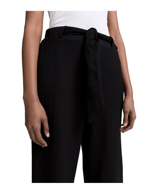 Tom Tailor Black Culotte Mit Hoher Taille Und Hohen Ärmeln Für Damen