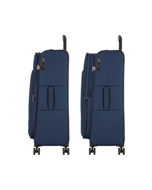 Stratica Fresh 4 Rollen Trolley L 77 Cm Mit Dehnfalte Für Herren in Blue für Herren