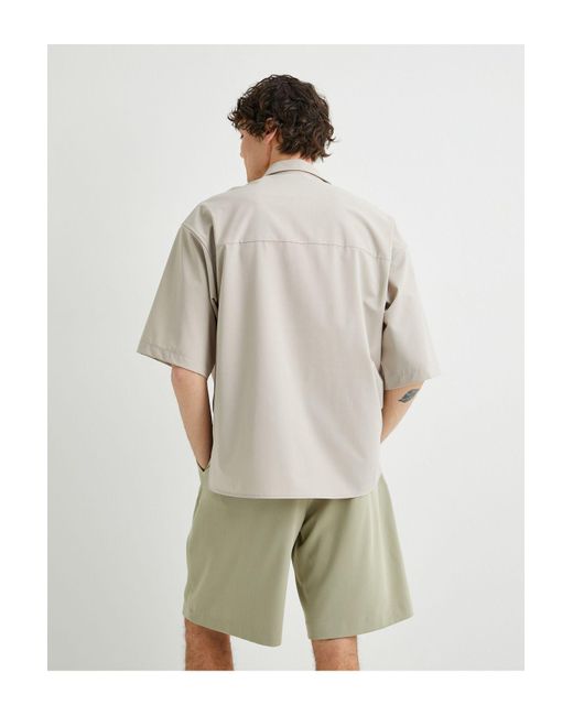 Koton Hemd Modell 4Sam60206Hw050 Für Herren in Gray für Herren