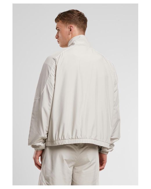 Urban Classics Piped Panel Trackjacket Für Herren in Gray für Herren