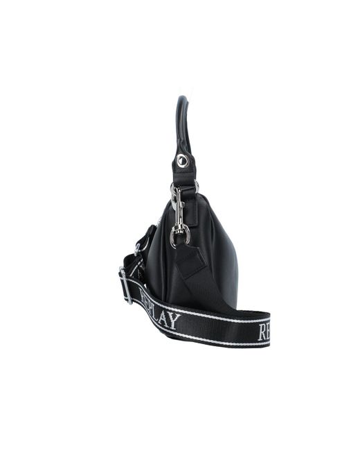 Replay Black Handtasche 25.5 Cm Für Damen