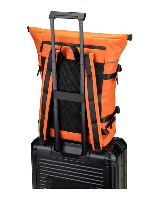 Strellson Rucksack / backpack stockwell 2.0 sebastian backpack lvz in Orange für Herren