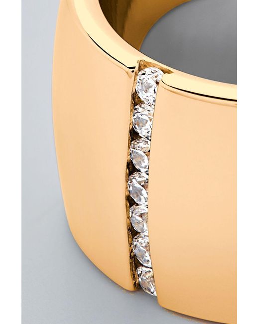 Heideman Yellow Ring Lines Elegant Für Damen