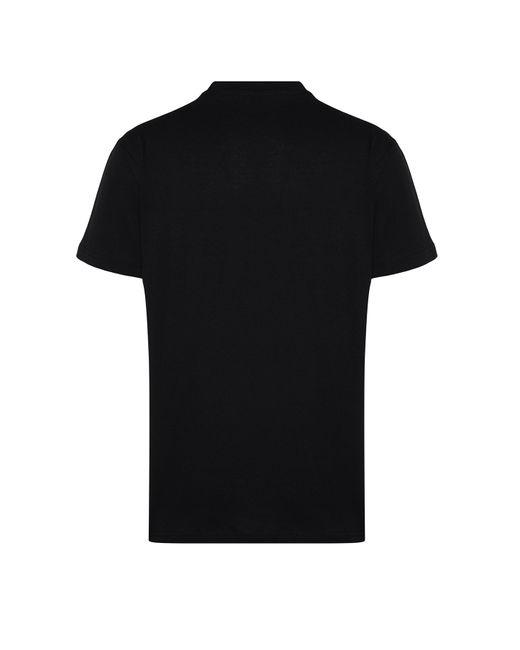 Trendyol Es t-shirt mit auto-aufdruck, entspannt/bequem geschnitten, in Black für Herren