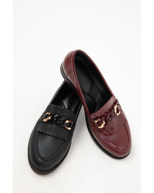 Soho Black Schwarze Freizeitschuhe Für Damen