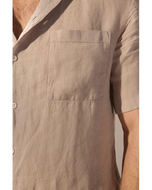 Trendyol Limited Edition Stone Linen Reguler Fit Hemd Für Herren in Gray für Herren