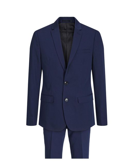 Jack & Jones Anzug normale länge in Blue für Herren