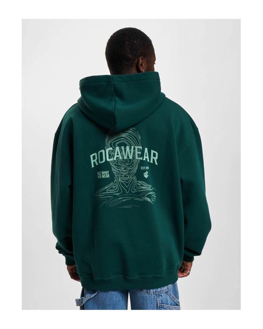Rocawear Shape hoody in Green für Herren
