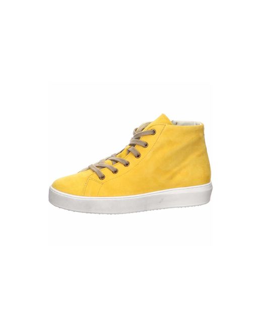 Tamaris Yellow Sneaker flacher absatz